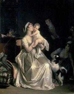 Marguerite Gerard - Motherhood, 1805