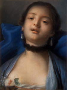 Francois Boucher - Portrait of a Woman