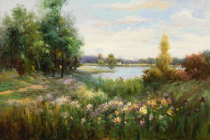 Witmer - Spring Flowers and Vista