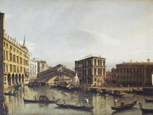 Bernardo Bellotto - The Grand Canal, Venice