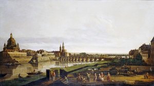 Bellotto Bernardo - A View of Dresden