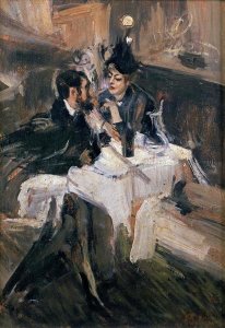 Giovanni Boldini - The Sweethearts Lunch