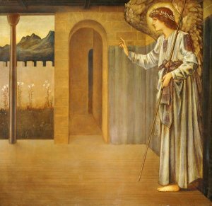 Sir Edward Burne-Jones - The Annunciation