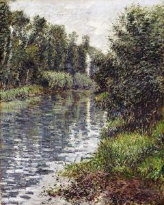 Gustave Caillebotte - A Small Branch of The Seine, Argenteuil