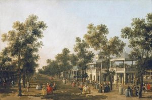 Giovanni Antonio Canal - View of The Grand Walk, Vauxhall Gardens