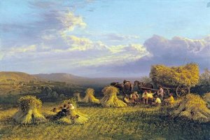 George Cole - Harvest Scene