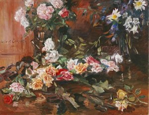 Lovis Corinth - Rosen