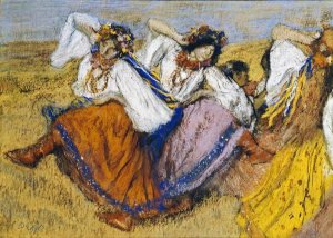 Edgar Degas - Russian Dancers