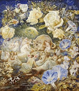 Etheline E. Dell - Fairies and a Field Mouse