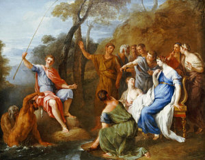 Francesco Fernandi - A Mythological Fishing Party