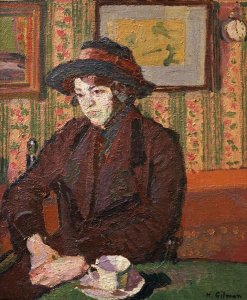 Harold Gilman - Girl With a Tea Cup