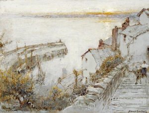 Albert Goodwin - Clovelly