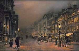 John Atkinson Grimshaw - St James's Street