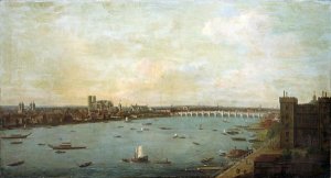 Antonio Joli - The City of Westminster From Lambeth