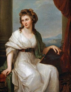 Angelica Kauffmann - Portrait of The Artist