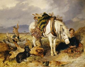 Sir Edwin Landseer - The Wood Cutter