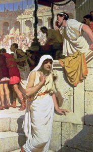 Edmund Blair Leighton - The Gladiators Wife