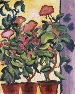 August Macke - Geranium Am Fenster