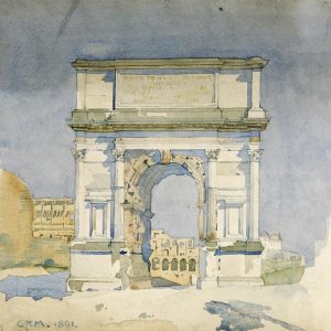 Charles Rennie Mackintosh - Rome, Arch of Titus