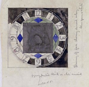 Charles Rennie Mackintosh - Design For Clock Face, 1917