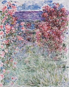 Claude Monet - The House in the Roses