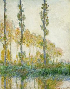 Claude Monet - The Three Trees, Autumn