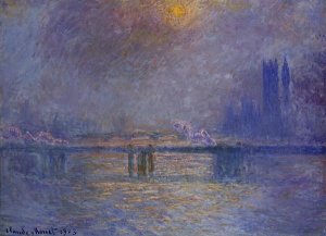 Claude Monet - Charing Cross Bridge, The Thames