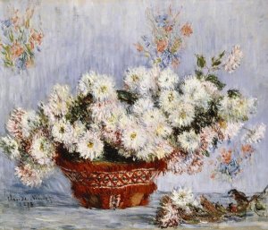 Claude Monet - Chrysanthemums