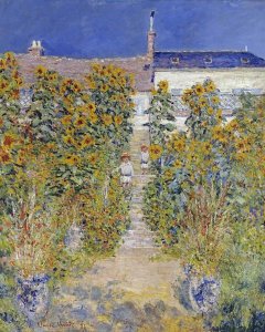 Claude Monet - The Artist's Garden at Vétheuil