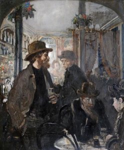 Sir William Orpen - The Nell Gwynne Public House