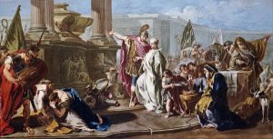 Giovanni Battista Pittoni - The Sacrifice of Polyxena at The Tomb of Achilles