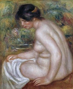 Pierre-Auguste Renoir - Seated Bather (Gabrielle)