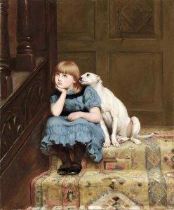 Briton Riviere - Sympathy