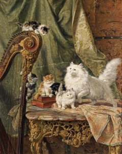 Henriette Ronner-Knip - A Musical Interlude