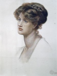 Dante Gabriel Rossetti - Portrait of Mrs. William J. Stillman