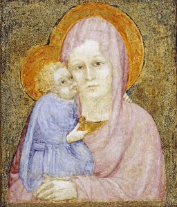 Lorenzo Salimbeni - The Madonna and Child