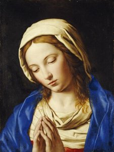 Giovanni Battista Salvi - The Madonna at Prayer