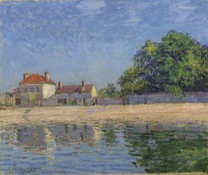 Alfred Sisley - Bords Du Loing, Saint-Mammes