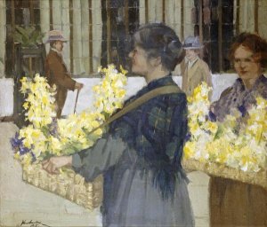 John Smellie - The Flowersellers, Argyle Street, Glasgow