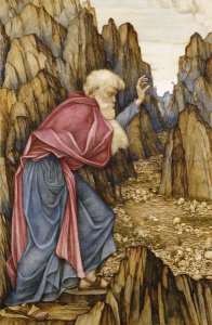 John Roddam Spencer Stanhope - The Vision of Ezekiel: The Valley of Dry Bones