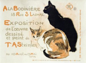 Theophile Steinlen - A La Bodiniere