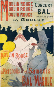 Henri Toulouse-Lautrec - Moulin Rouge, La Goulue