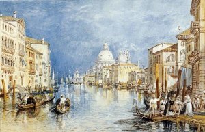 Joseph M.W. Turner - The Grand Canal, Venice