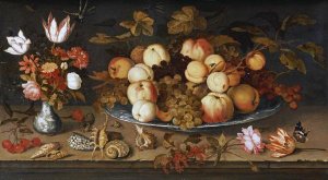 Balthasar Van Der Ast - Fruit On a Dish