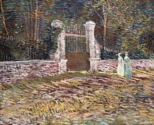 Vincent Van Gogh - Entrance To The Voyer-D'Argenson Park at Asnieres