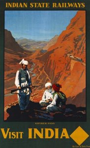 William Spencer Bagdatopoulus - Visit India, Indian State Railways