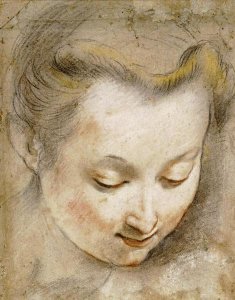 Frederico Barocci - The Head of a Woman