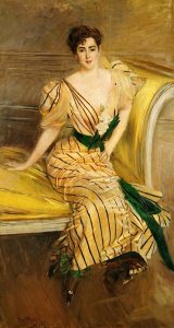 Giovanni Boldini - Portrait of Madame Josephina Alvear De Errazuriz