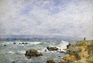 Eugene Boudin - Antibes, La Pointe De L'ilette