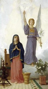 William-Adolphe Bouguereau - The Annunciation